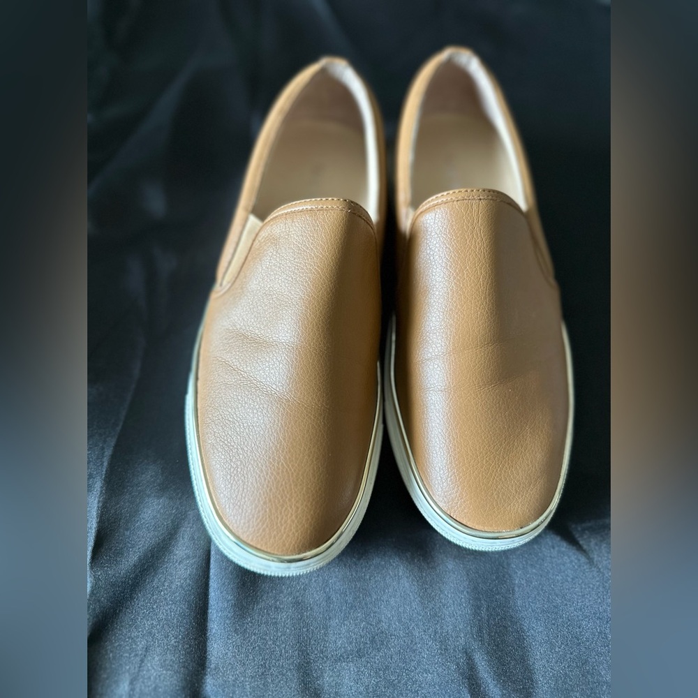 Nine West “Ready to Go” Leather Upper Slip On
